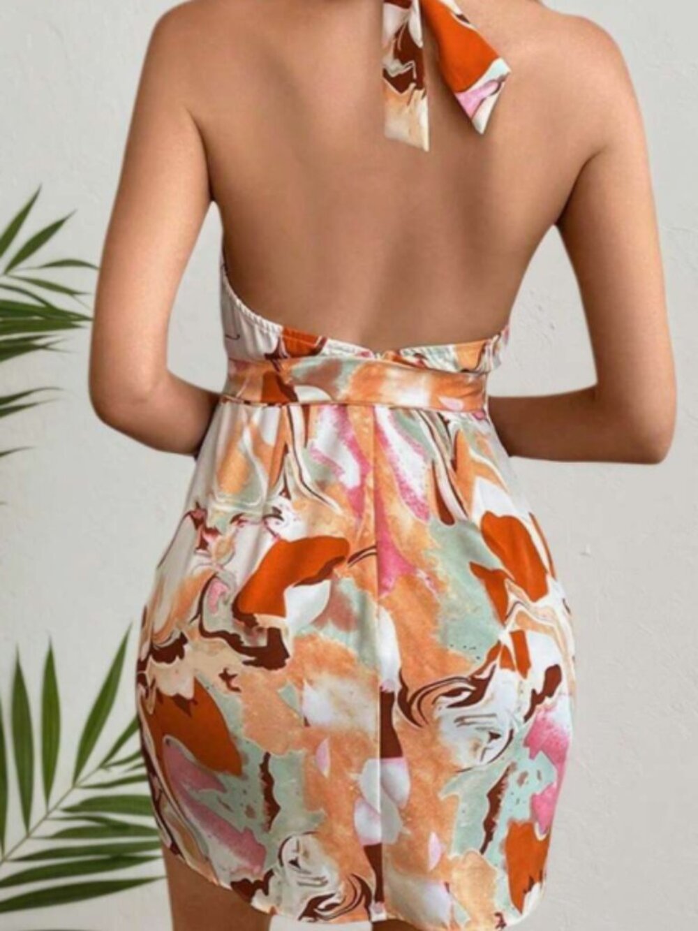 Multi Color Summer Dress - Picture 2 of 2